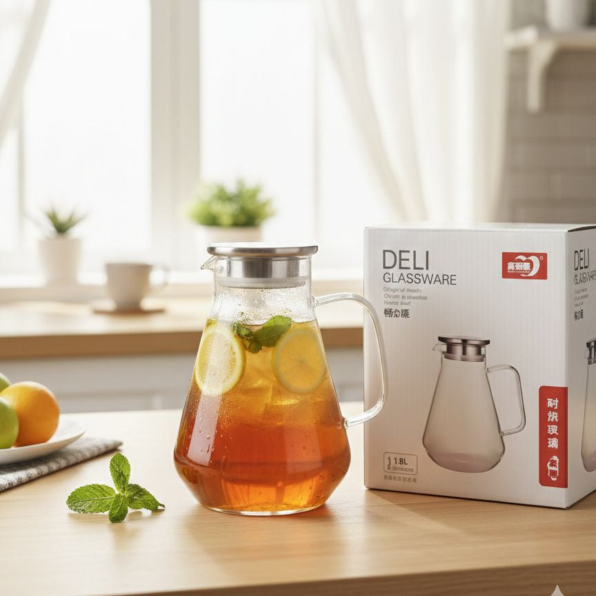 Deli Glass Jug 1.8L