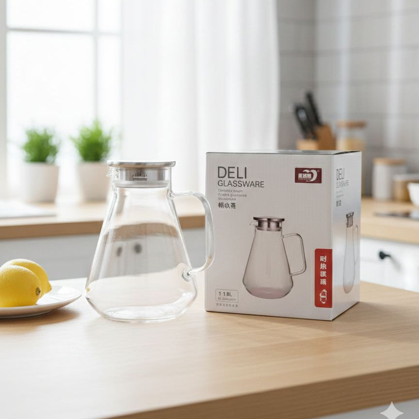 Deli Glass Jug 1.8L
